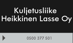 Kuljetusliike Heikkinen Lasse Oy logo